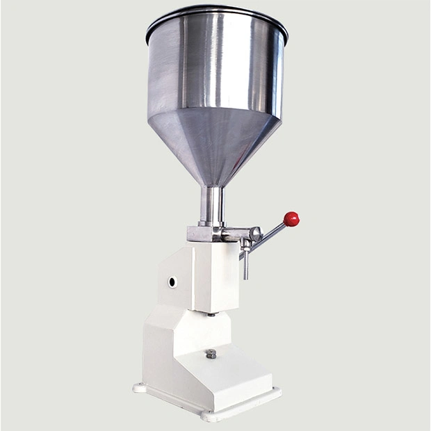 Food Filling Machine Manual Hand Pressure Stainless Paste Dispensing Liquid Packaging Equipment Sold Cream Machine 5~ 50ml