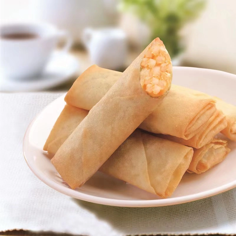 Disan Fresh Spring Rolls Japanese Fried Spring Rolls Frozen Food Snack Crispy Roll Semi-Finished Products Factory Direct Sales
