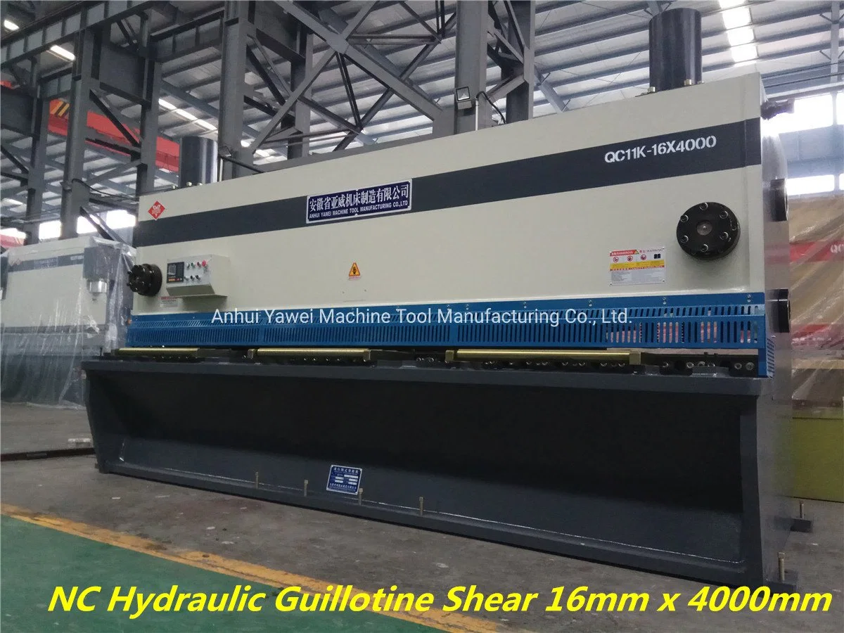 Ywgs 6X6000 Stainless Steel Sheet Cutting Machine with Dac360