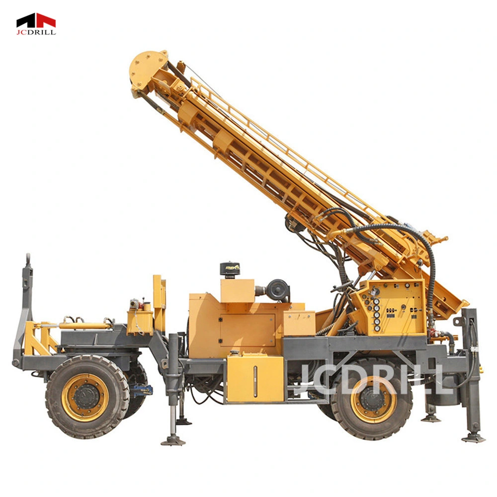 Jcdrill (TWD400) Trailer Type Borehole Drill Machine Rotary Oil Drilling Equipment Water Well Drilling Rig