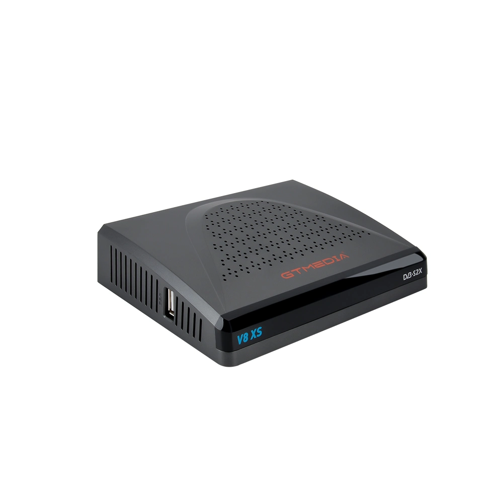 Gtmedia V8XS VCM/Acm/Multi-Stream/T2-Mi, AVS+, H. 265 8bit 10bith. 265 FTA DVB-S/S2/S2X televisão por satélite receptor