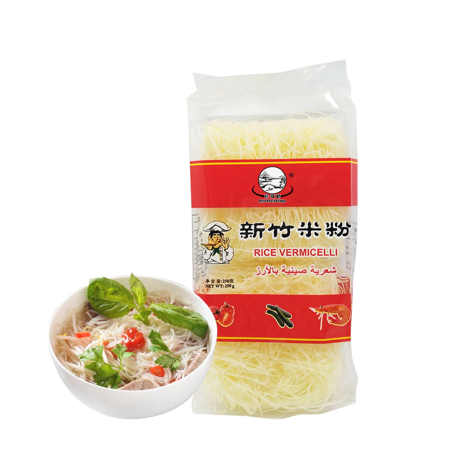 Alimentos instantáneos al por mayor Xinzhu Vermicelli Gluten arroz libre Noodle