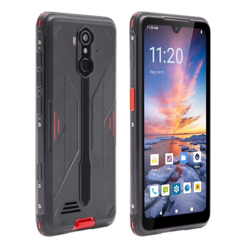 Uniwa IP68 pulgadas Ts818 6 Android smartphone Octa Core NFC Teléfono móvil