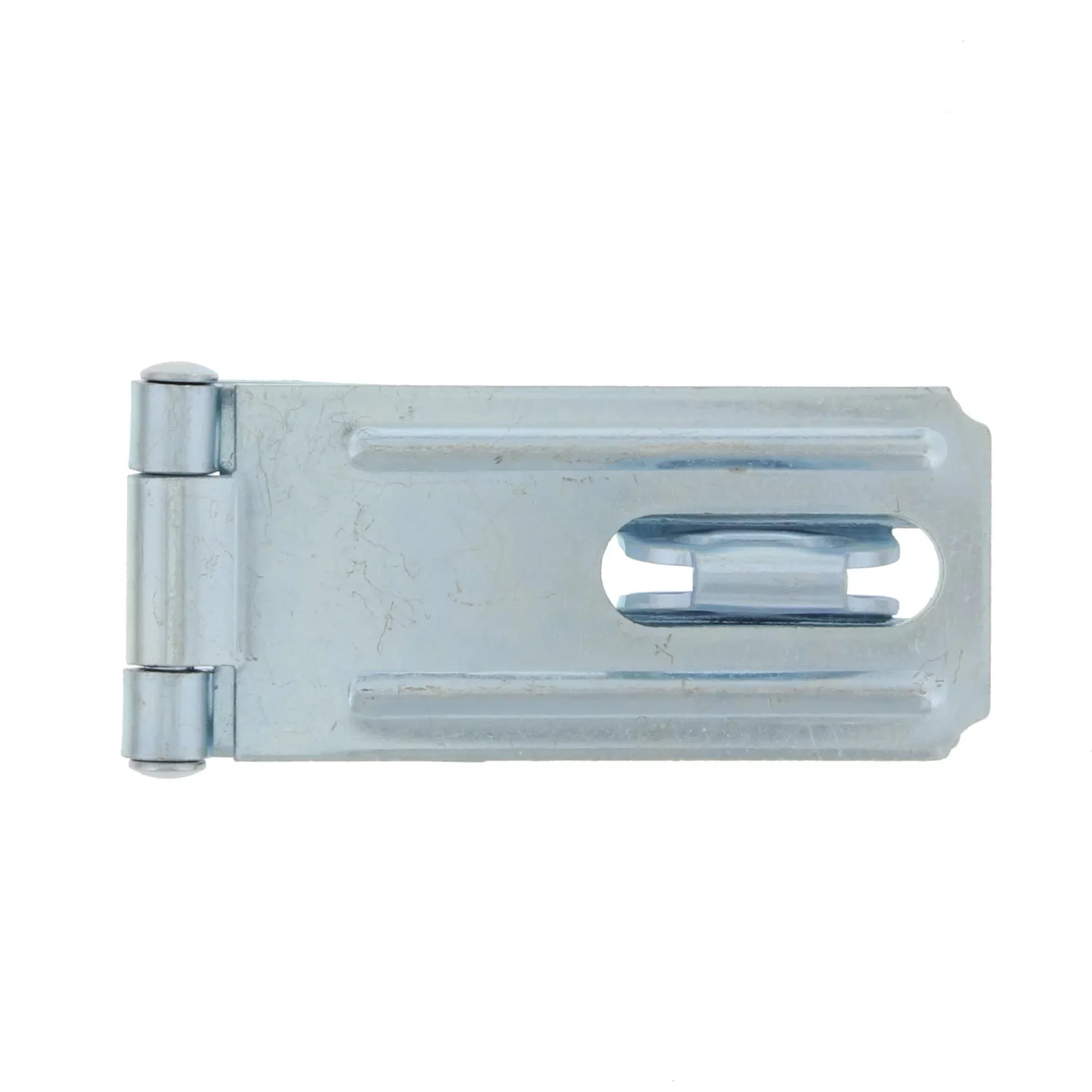 2-1/2 in. Zinc Plated Staple Safety Hasp