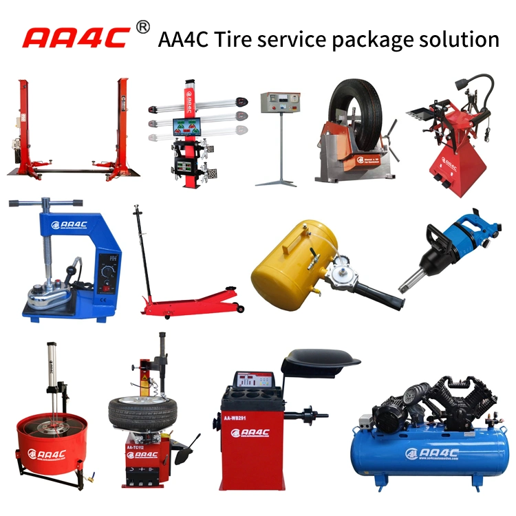 AA4c Tire Service Workshop Equipment Solution Tyre Shop Equipment and Tools Tire Service Package Solution Garage Equipment Auto Repair &Maintenance Equipments