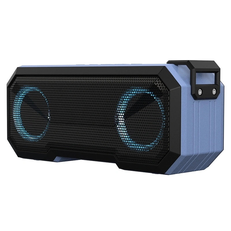 High quality/High cost performance  Ipx7 Colorful Double Speaker Bluetooth Speaker HiFi Speaker LED Outdoor Waterproof Bluetooth Speaker Subwoofer Speakers