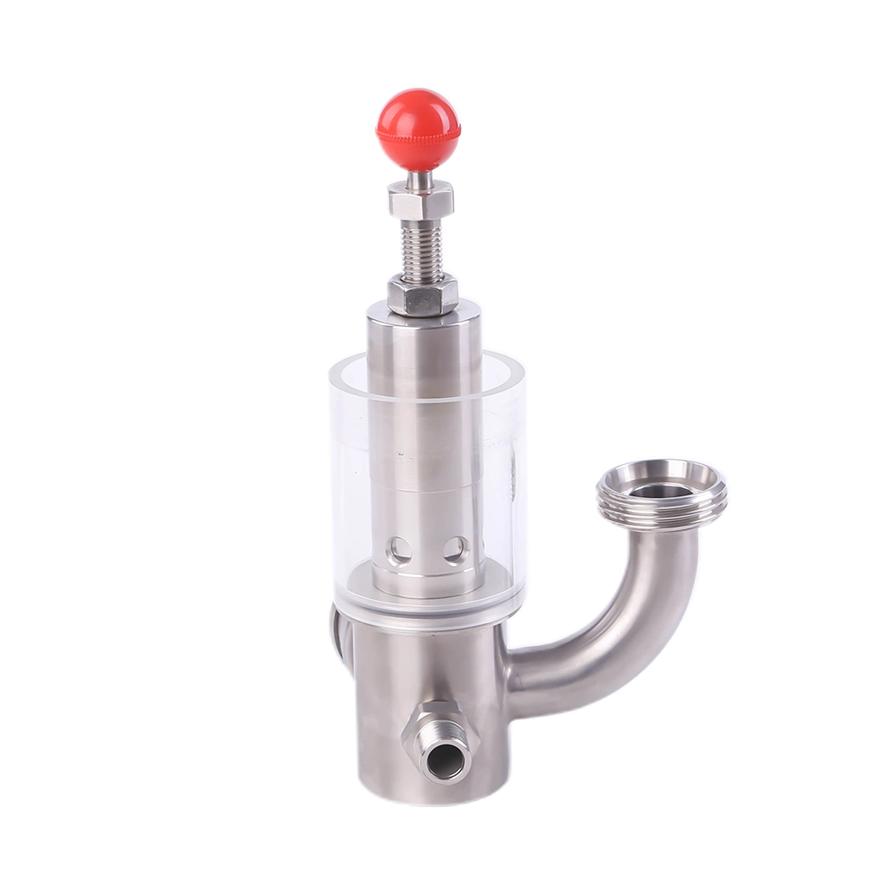 Hygienic Cross Pressure Relief Valves with SS304 Grade