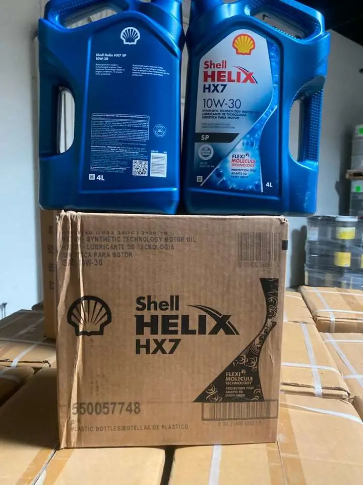 Shell Helix Hx7 Sp 10W-30 aceite lubricante para motores sintéticos 4 L