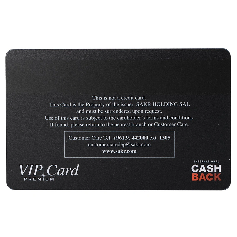 Custom Printing Membership Cards for Welcome to Club with Magnetic Strip and Chip