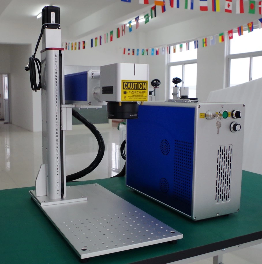 Jpt Mopa M7 30W Fiber Laser Marking Machine for Color Marking