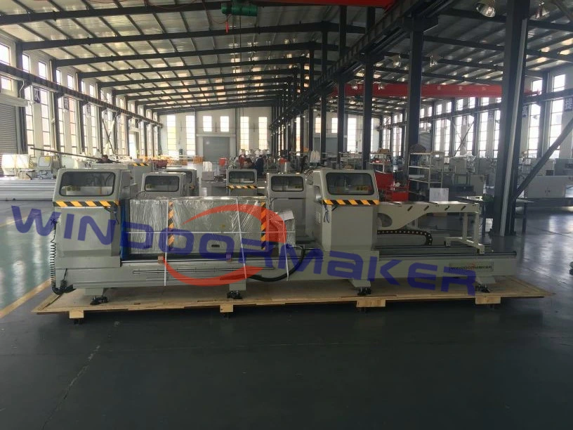 Aluminum UPVC Double Head Cutting Saw Aluminium PVC CNC Cutting Machine