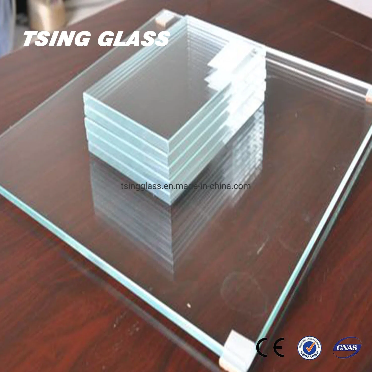 10mm 15mm Low E /Extra Ultra Clear Toughened Glass Float Glass Safety Glass High Transmittance Glass with Flat Grinding Edge & Polished Edges