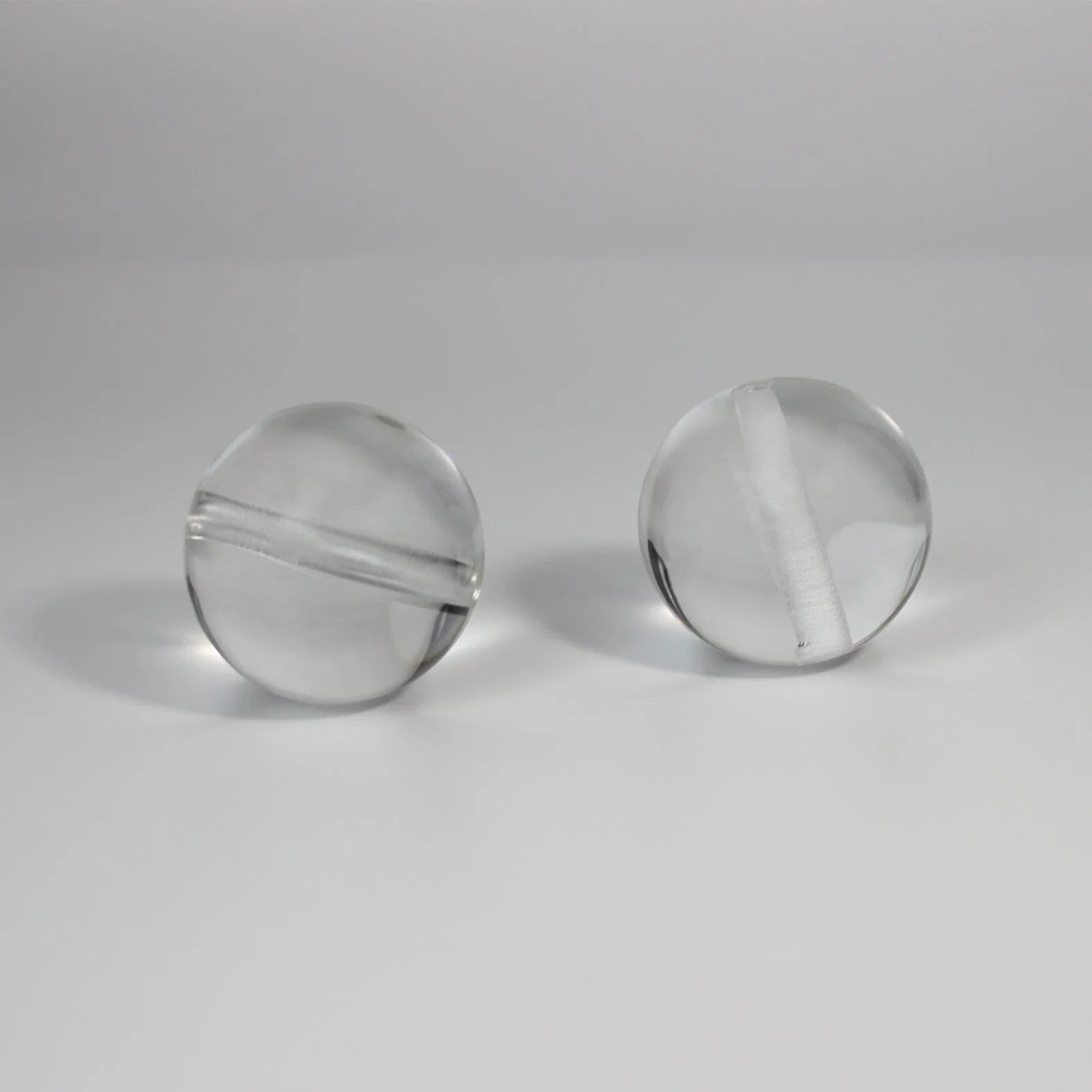 Durchmesser 20mm, 28mm, 30mm, 32mm, 34mm, 36mm Optisches Glas mit Halbkugel aus transparentem Glas