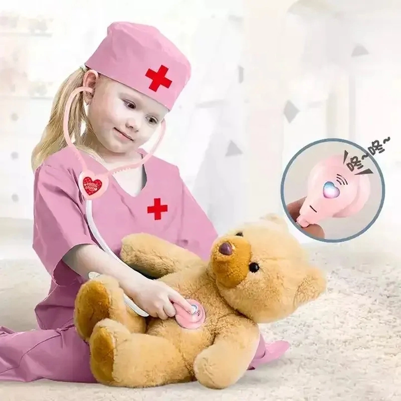 Wholesale/Supplier Pretend Role Play Stethoscope Tool Medical Box Baby Doll Needle Doctor Tool Children Colorful Interesting Doctor Toys Medical Toys