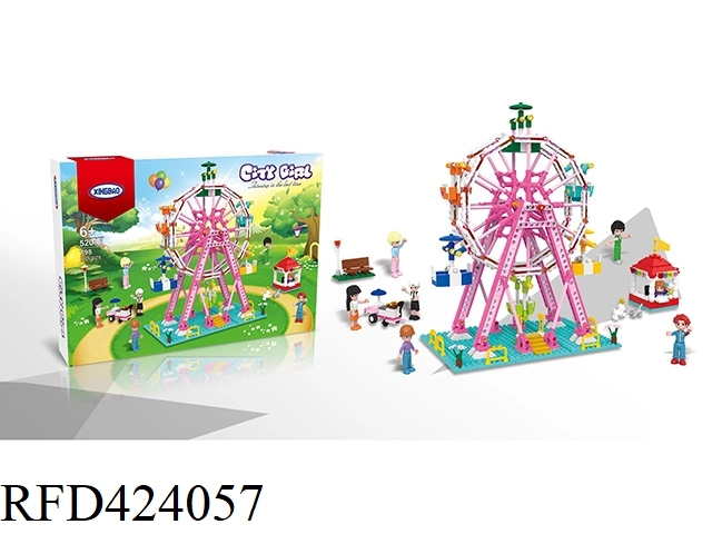 New Arrival Creative DIY Ferris Wheel Toy Puzzle Game Blocks for Kids