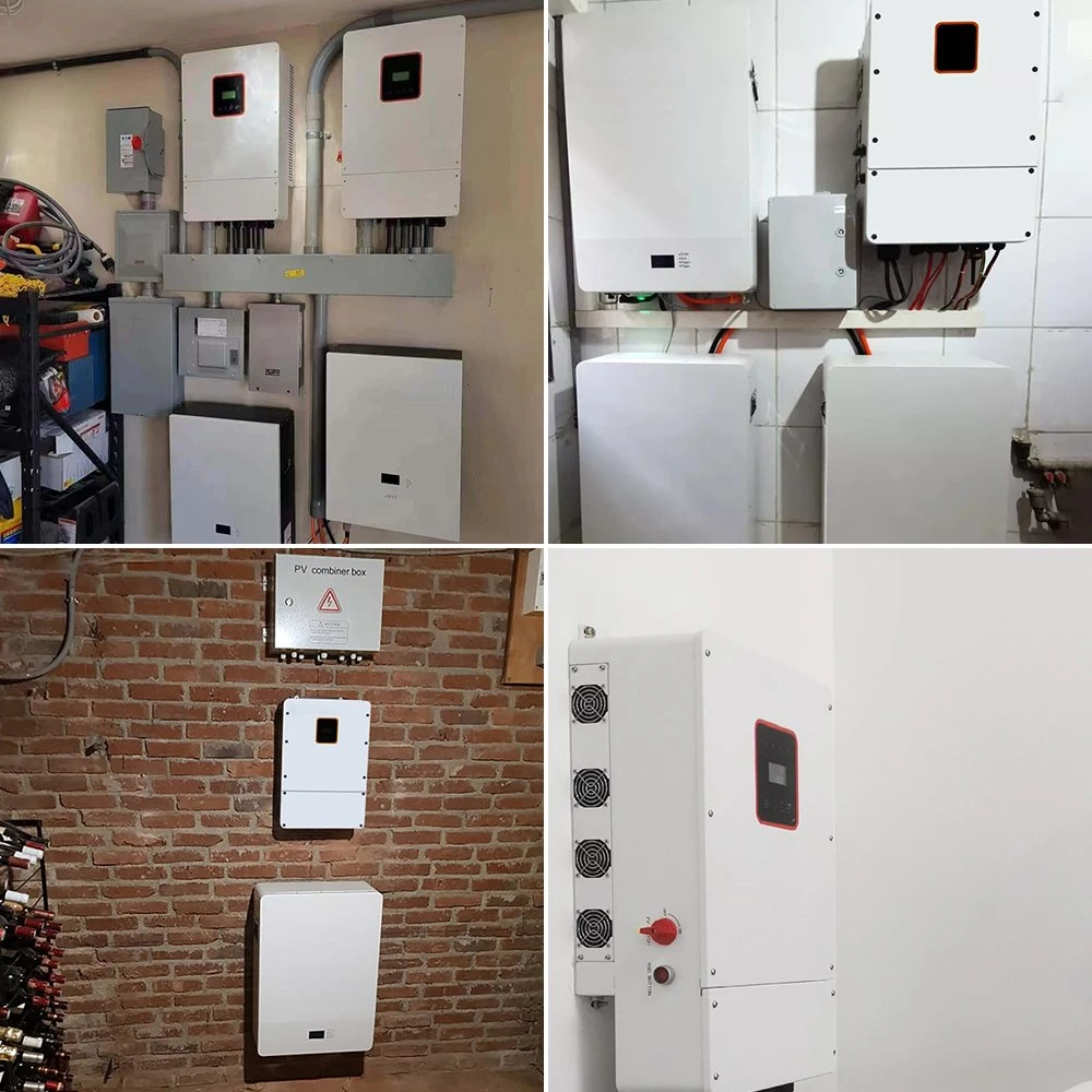 Variadores solares de alta eficiência Sunpal Megarevo Split Phase de 5 kw 8 kw 10 kW 15 kW 120 / 240 V Conversor solar ligado desligado grelha híbrido