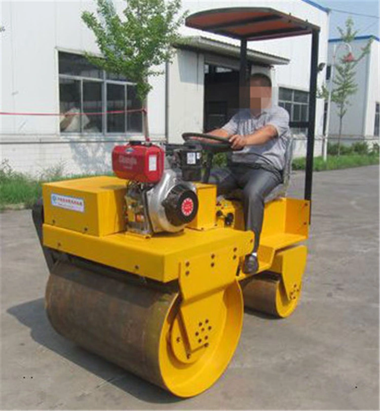 Ton Ride Double Drum Hydraulic Road Vibratory Roller Compactor