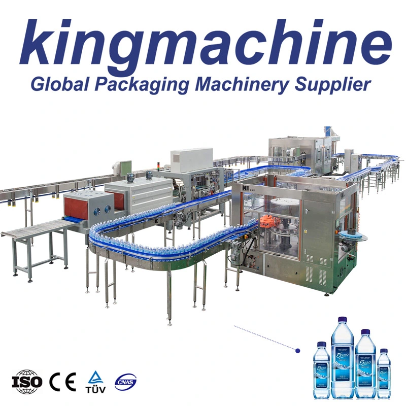 Whole Automatic Water Bottling Filing Machine with Bottle Blowing Machine