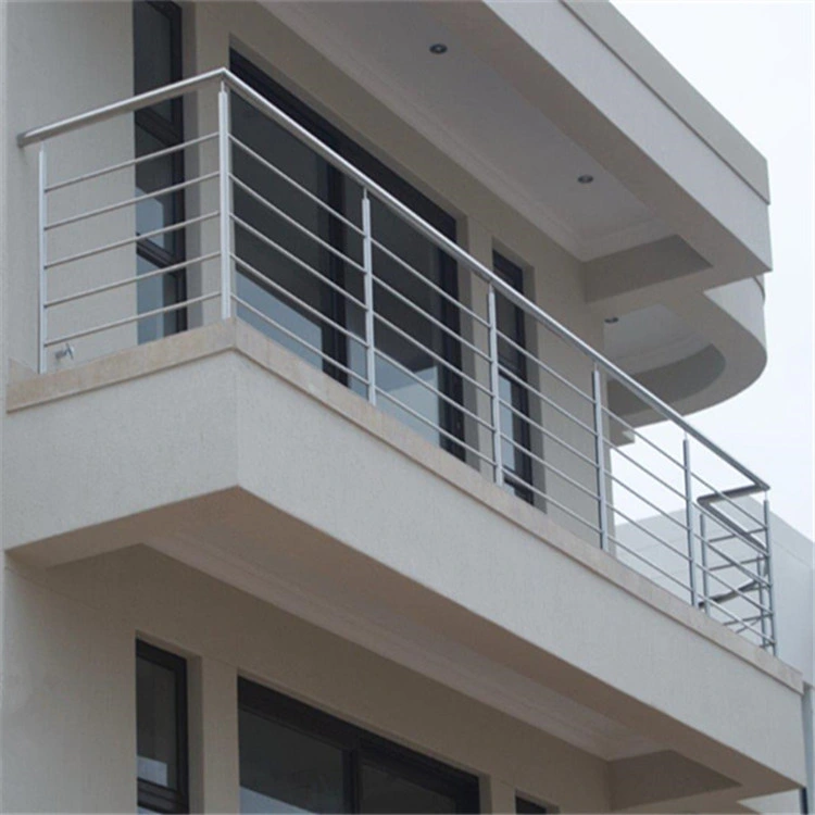 Modern Staircase Rod Railing Stainless Steel Balcony Balustrade Fancy Staircase Railing