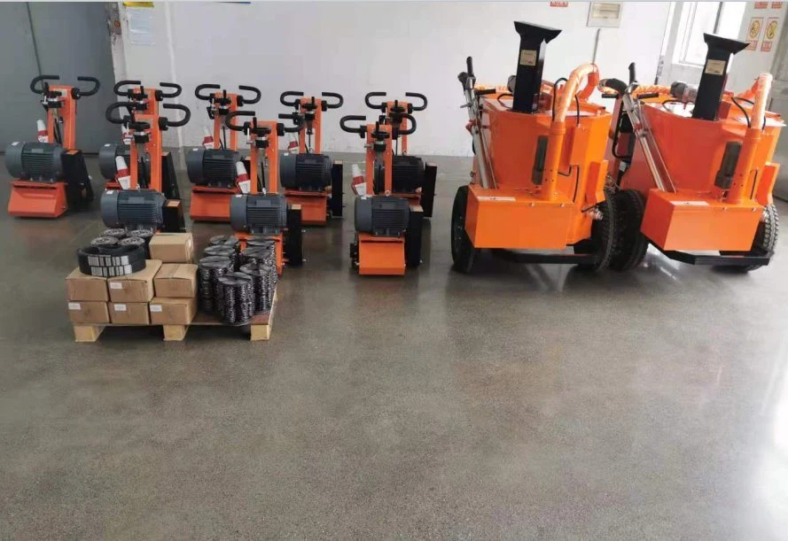 Hand Push Electric Asphalt Concrete Scarifying Epoxy Coating Equipment Price 5% Offyour Order