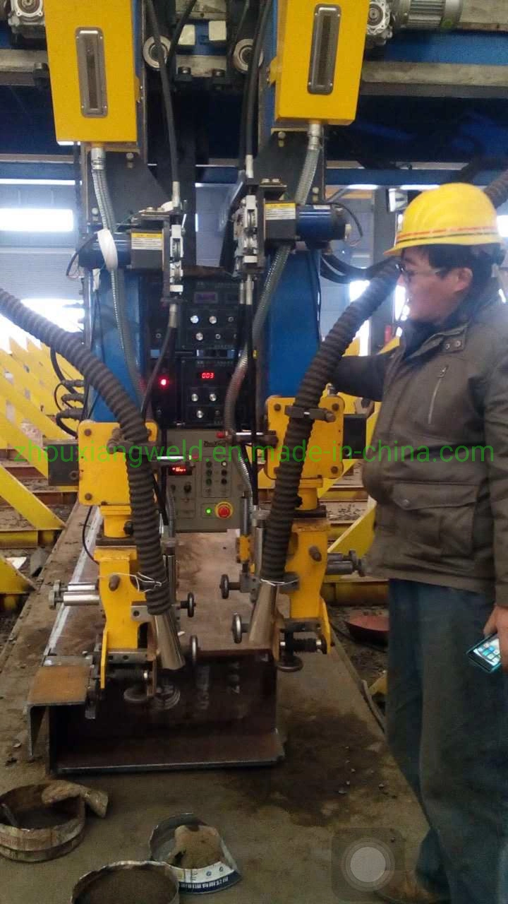 45 Degree Boat Welding H Beam Full Welding Machine