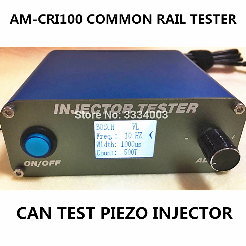 Am-CRI100 Electromagnética de probador de inyectores common rail y probador de inyectores piezoeléctricos Common Rail