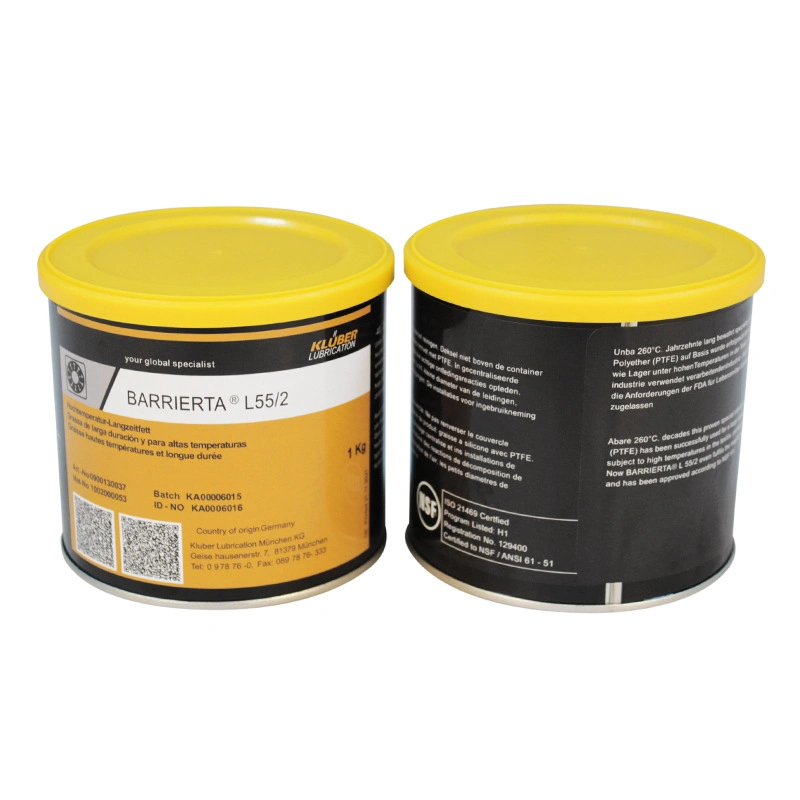 Industrial Grease Kluber Barrierta L55 2 1kg Lubricating Oil Domestic