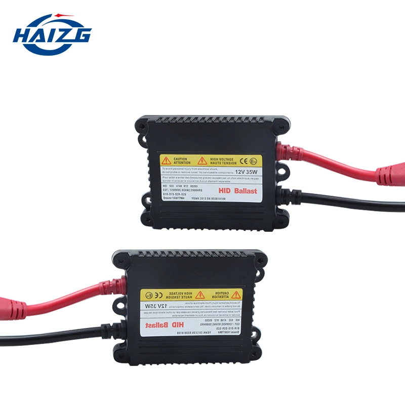 Haizg Direct Supply Car LED 35W 55W HID Ballast H1 H3 H4 H7 HID Lighting DC 55W 35W HID Ballast Xenon Round HID Ballast