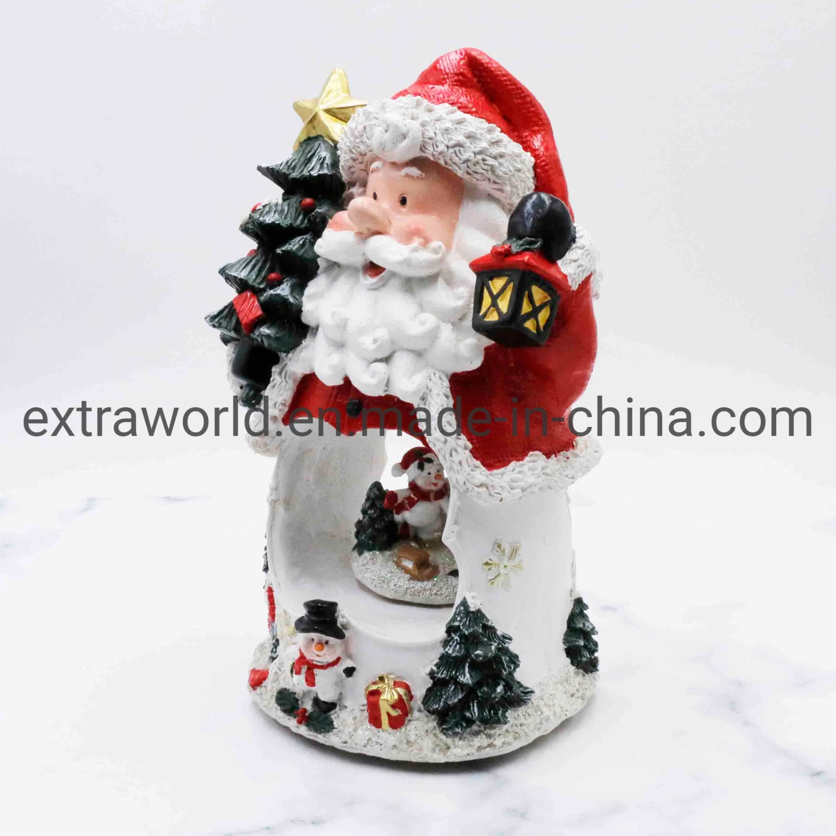 Nice Design Good Quality Musical Christmas Gift Santa Snowman Toy Decoration Figurine Ornaments