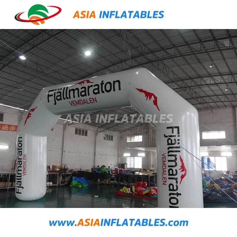 Air-Tight Inflatable Finish Line Floating on Water Arch for Water Sports Events