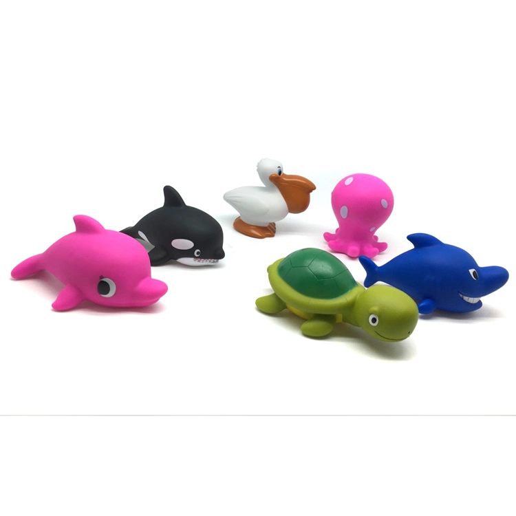 Plastic Bath Sea Animal Toy