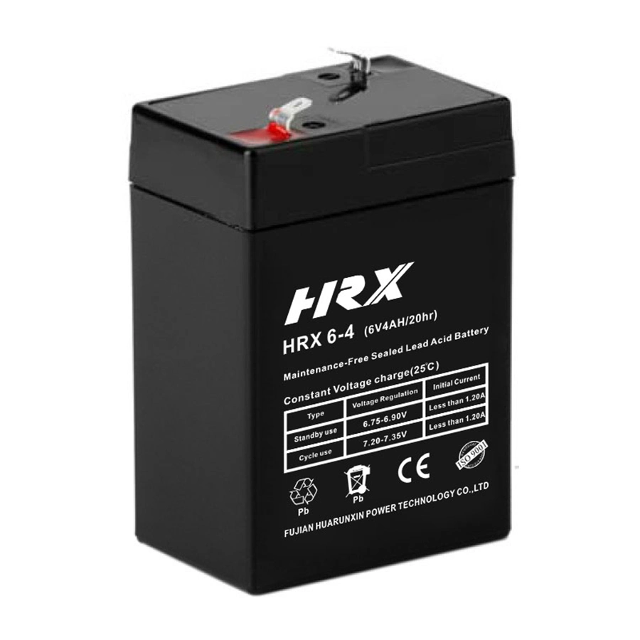 Sealed Lead Acid Battery UPS Battery 6V 4ah