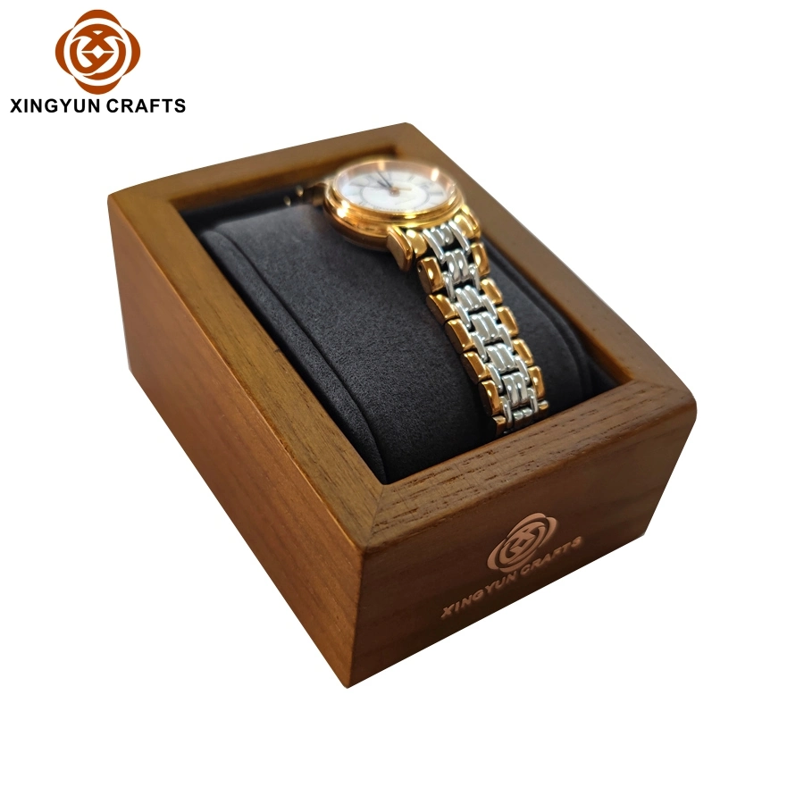 Pantalla de reloj personalizado Reloj de madera al por mayor Soporte de brazalete de reloj de joyería