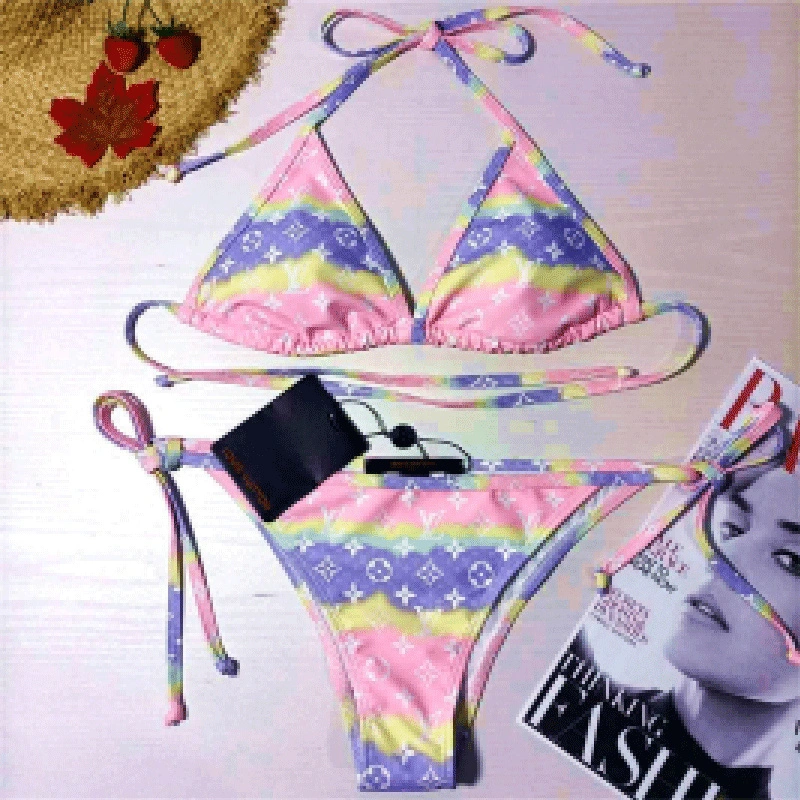 Swimwear Bikini Sheer Strap Ladies Swimsuit Bikini Sets Bathing Suits Beach Swim Suit for Women