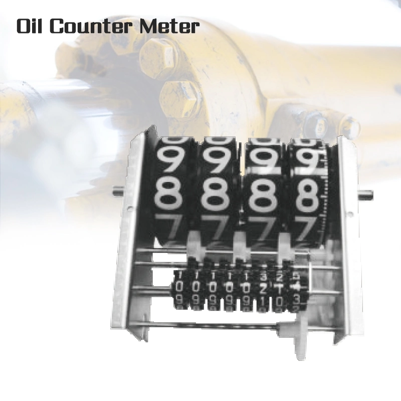 Ferramenta de medição Q40b Contador de óleo de 4 dígitos acumulados