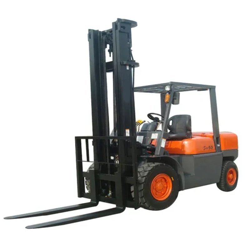 Diesel Forklift 5t Heavy Duty Diesel Forklift Used for Moving and Lifting Cargo