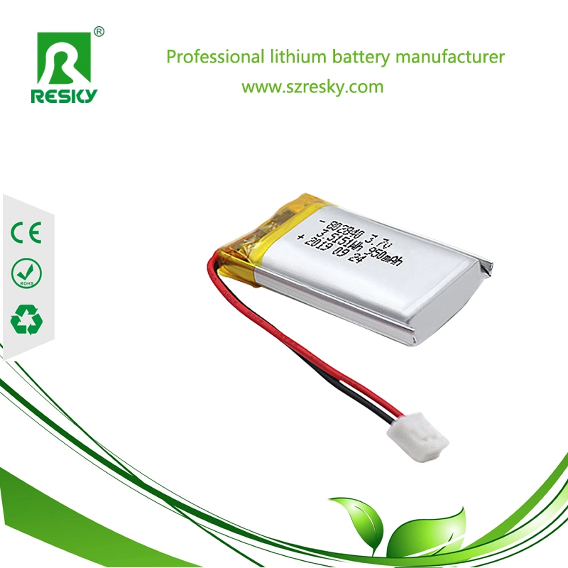 3.7V Li-ion 850mAh Battery Lipo Battery Cell Prismatic Size 513048