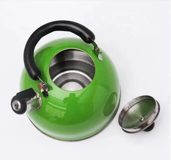 Wholesale/Supplier Whistling Tea Kettle Stainless Steel Tea Pot with Stay Cool Handle