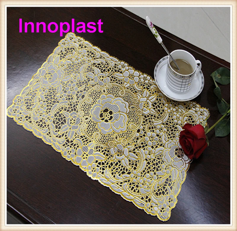 PVC Lace Placemat 30X46cm