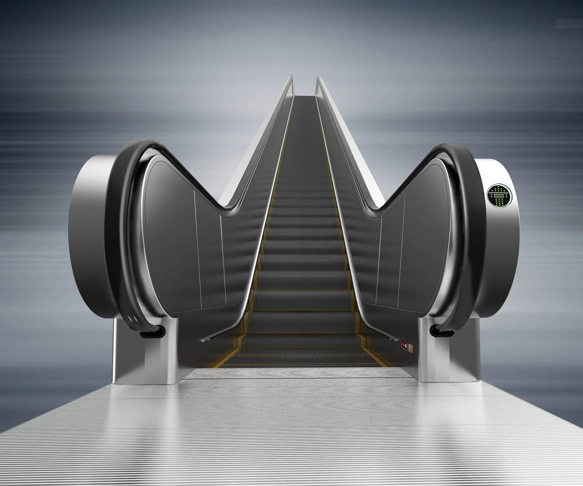 TUV Approved Energy Saving Public Traffic Escalator for Subway