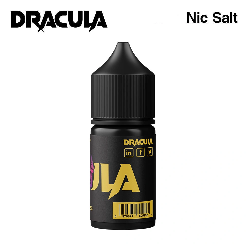 Dracula Gold pêssego, mamão, Cataloupe Aromatizado Vape sumo, sal de nicotina e líquidos, grossista e sumos de fabricante ODM&amp;OEM