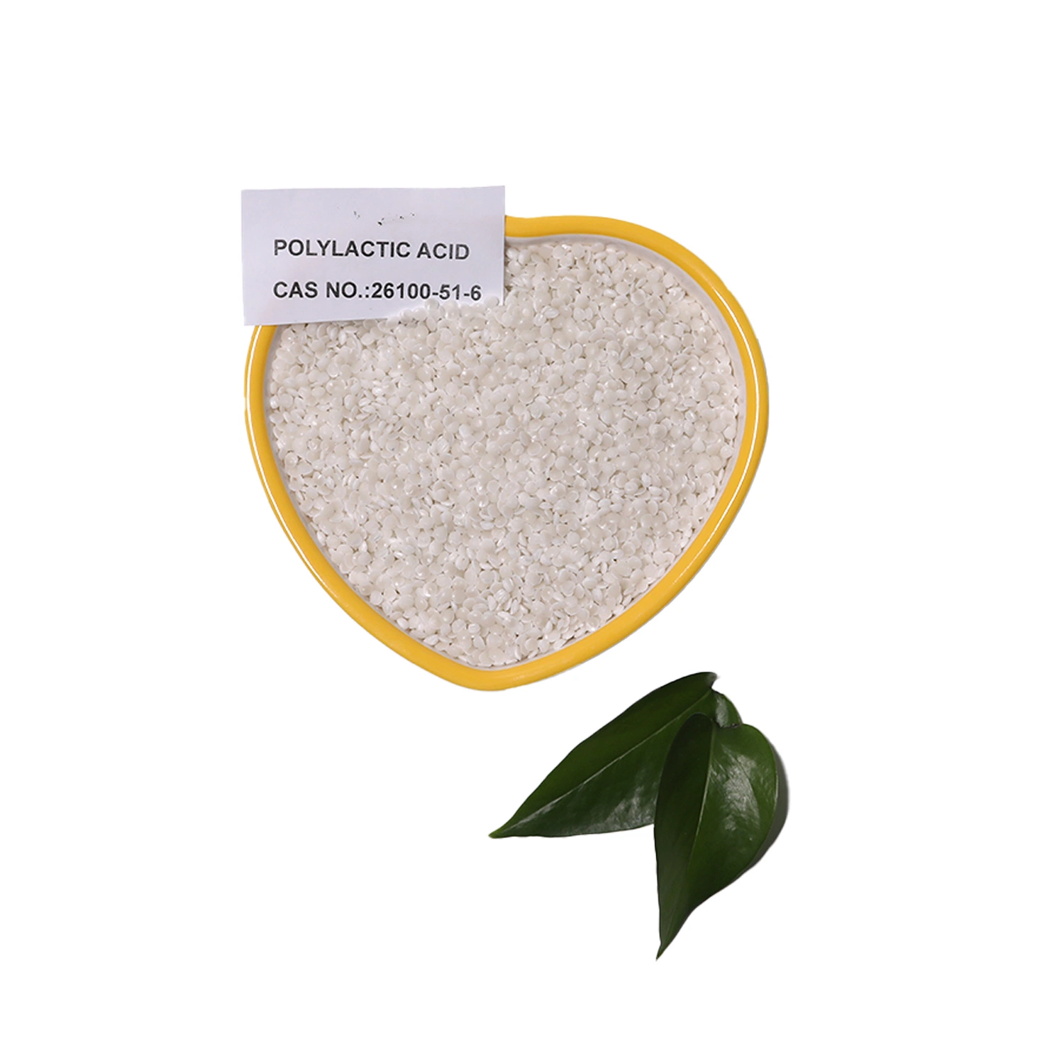 Resina de PLA biodegradable degradable, ácido poli láctico ácido poliláctico