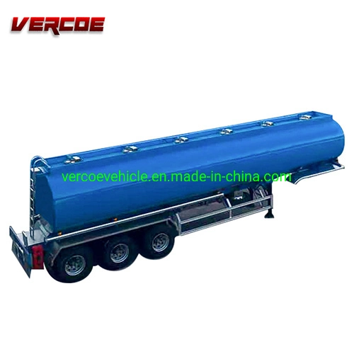 New Big Capacity 3.5ton 55000 30000L 38000 11000 40000 Tractor 33000 35000 Large 45000 Liters Gallon Multi Tractor Stainless Steel Fuel Tank Semi Trailer