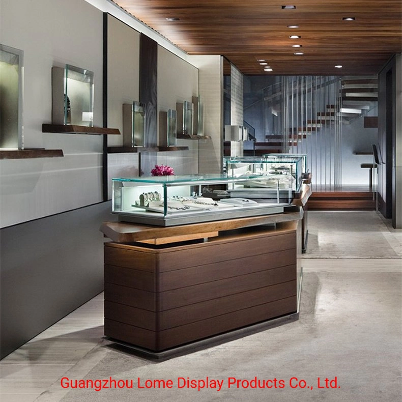 Luxury Jewelry Store Design with Jewelry Showcase Display Cabinet