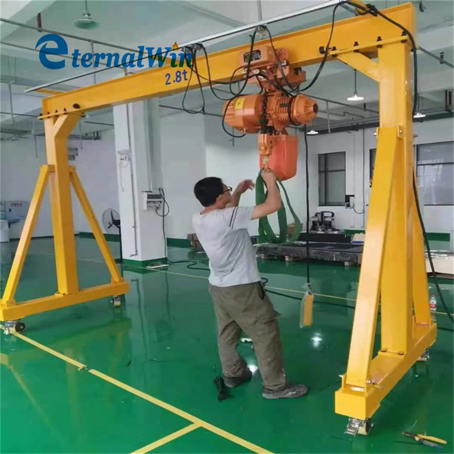 1 Ton 3 Ton 5 Ton Portable Mobile Gantry Crane