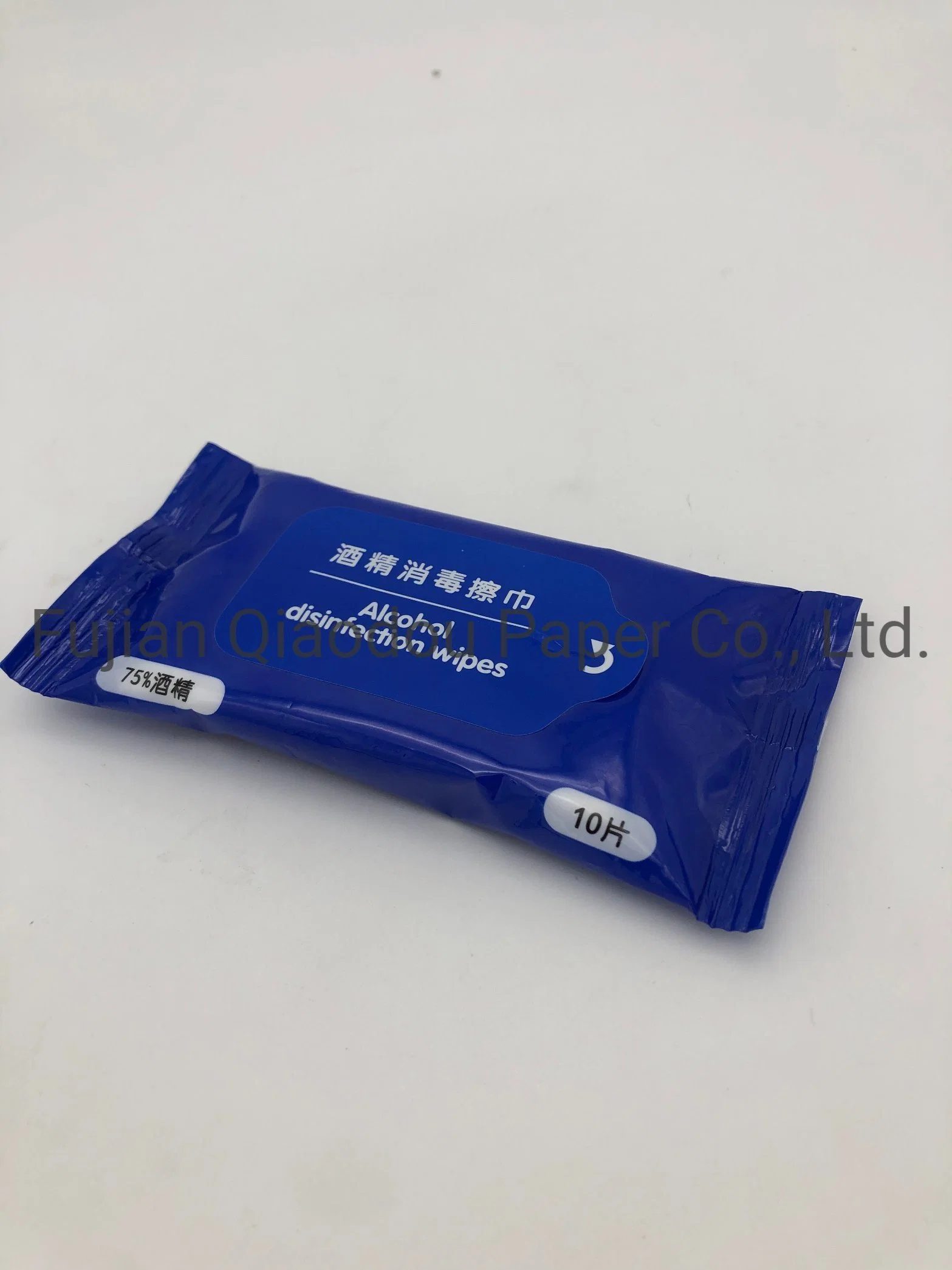 Qiaodou Household Cleaning Wet Tissue Disposable Antibacterial Cleaning Disinfectant Wipe Hospital School Sanitizer 75% Alcohol Wet Wipes