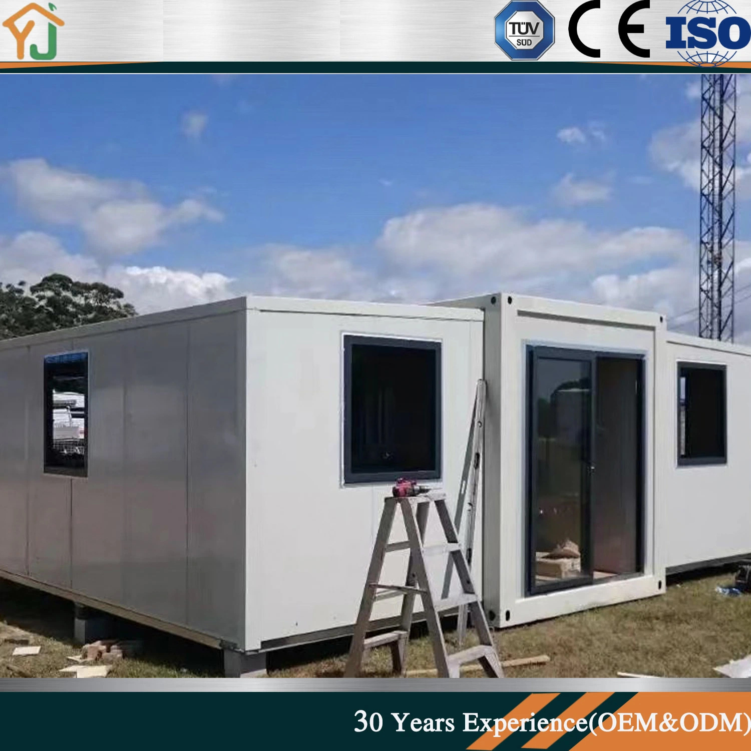 Luxury Expandable Home Tiny House Prefabricated Prefabricated Hot Sale Frame Cabin Real Estate Foldable Holiday Container House