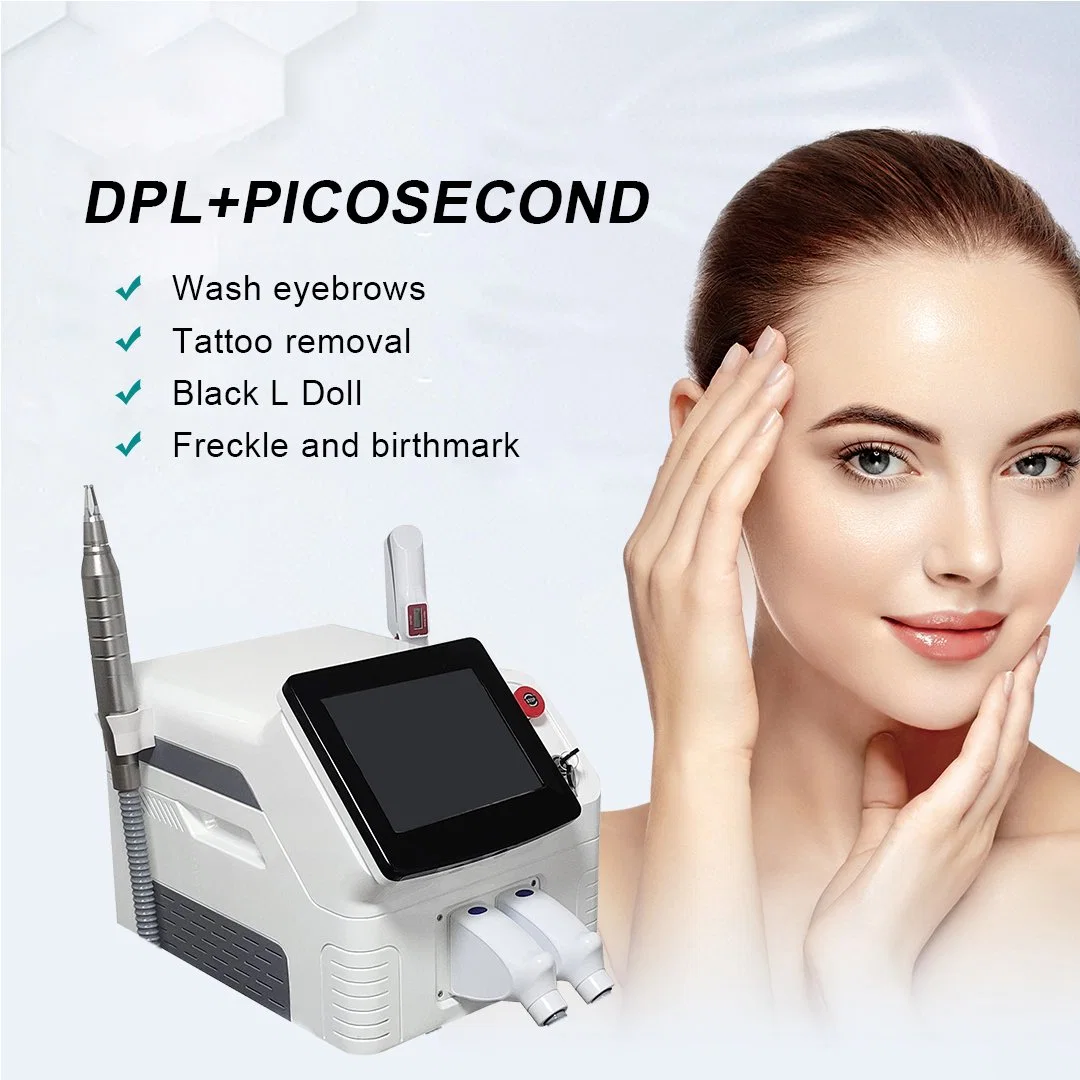 Peeling carbone sur portable ND Freckle laser YAG dépose l'IPL Opt Elight l'Epilation Permanente de la machine de beauté