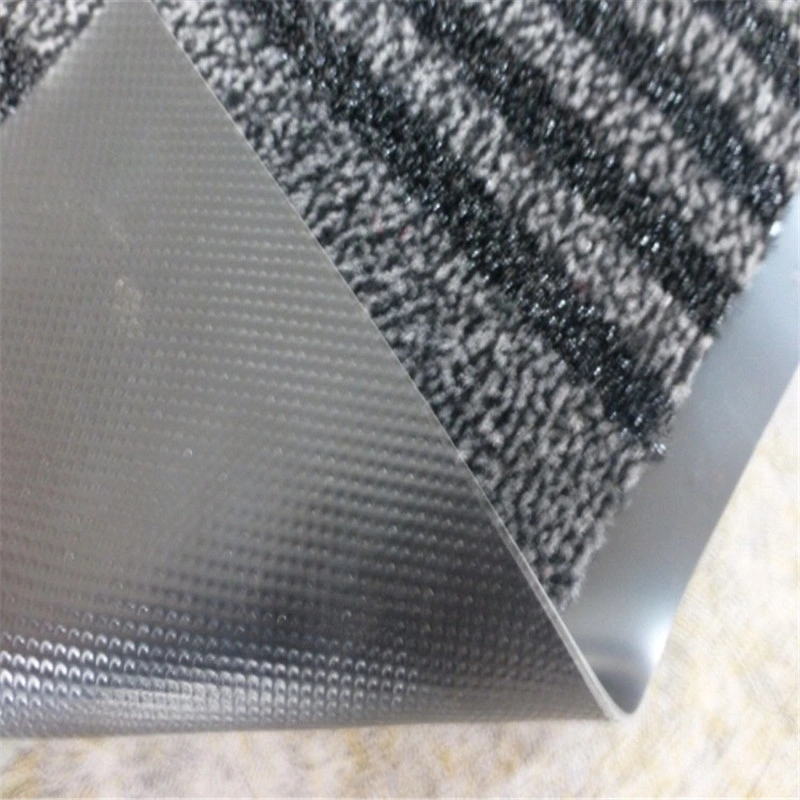 Hot Sales Waterproof Rubber Door Mat PP Cut Pile Non Slip Door Mat