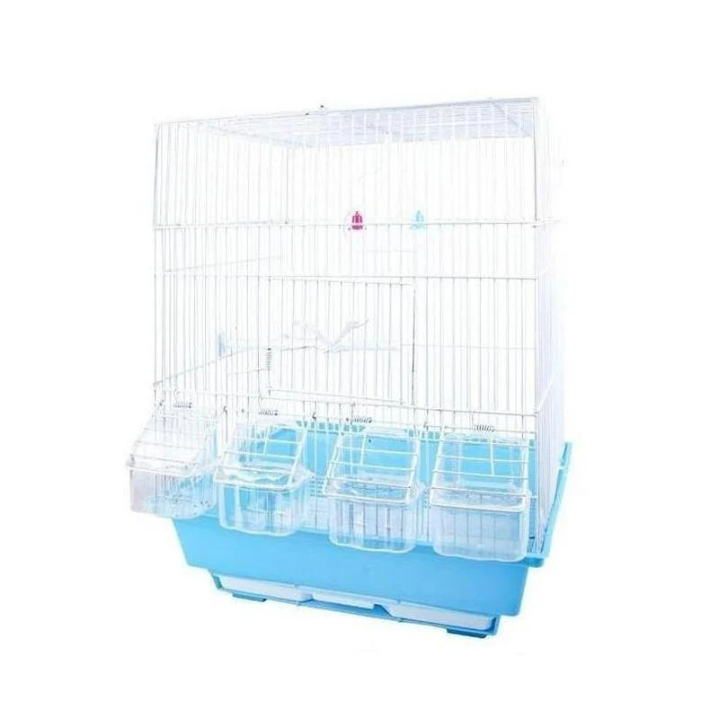 La jaula de pájaros de hierro Splash-Proof nido suministros mascota Bird Cage